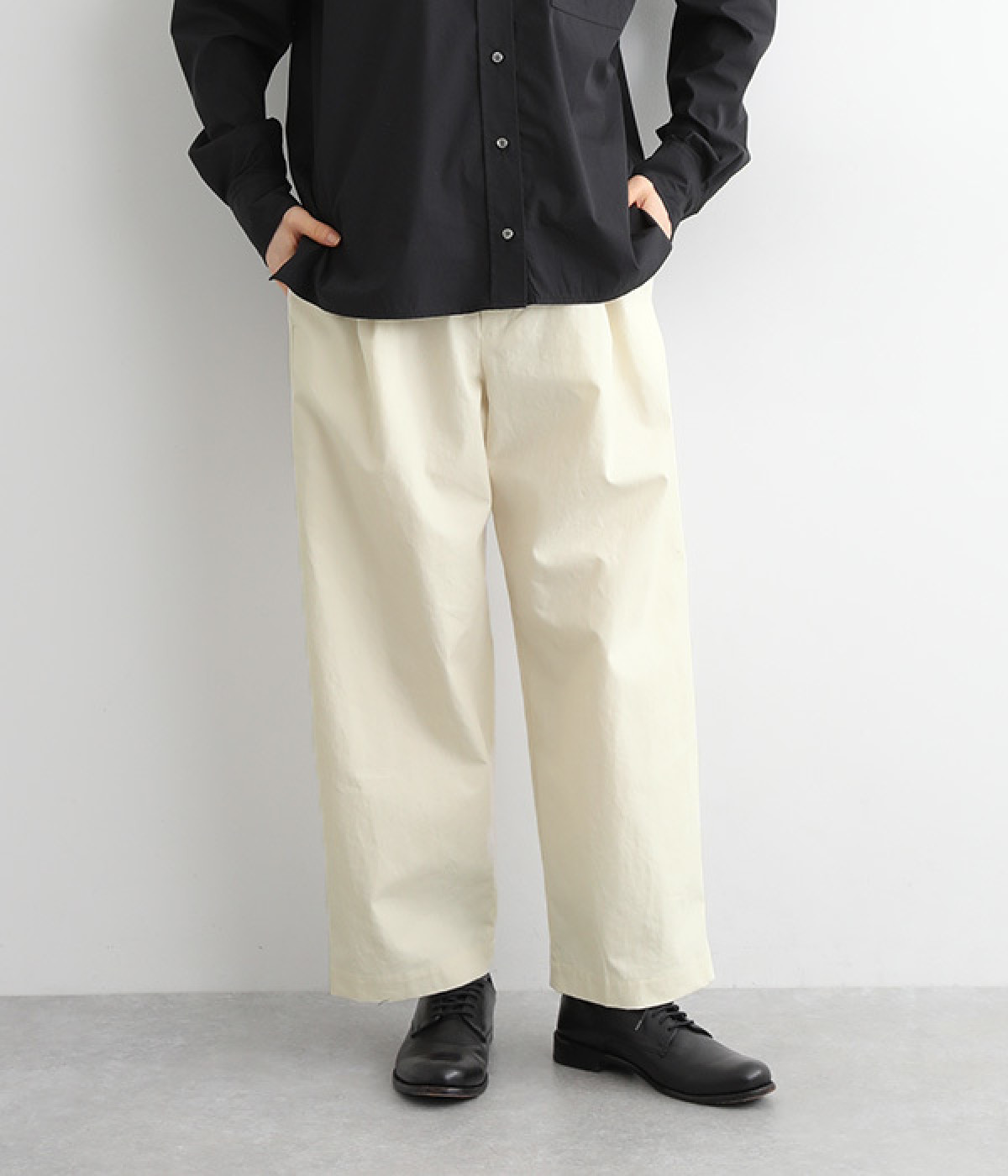 コットンアンカットコールパンツ(エクリュ-ONESIZE)