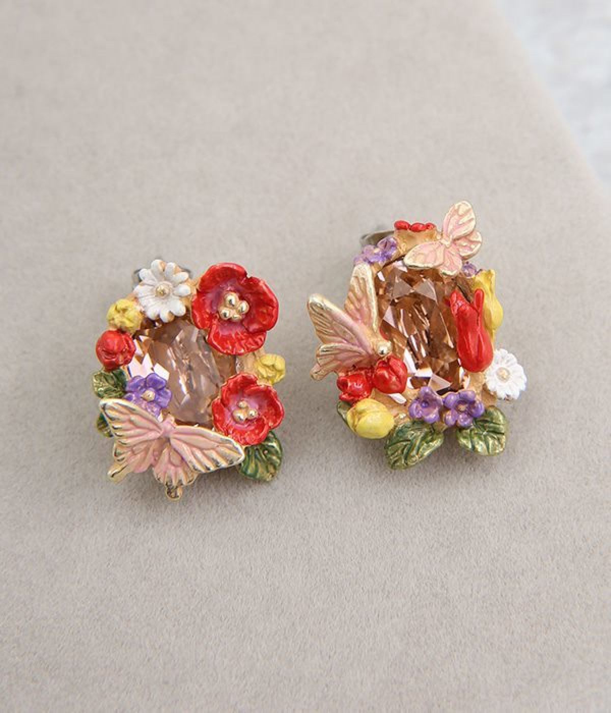 昼花ピアス(カラー1-ONESIZE)