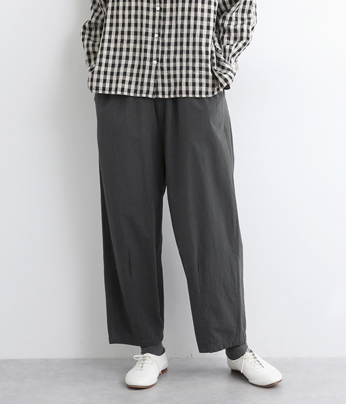 オーバーダイテーパードパンツ(スミクロ-ONESIZE)