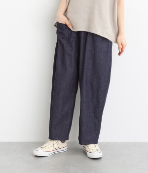 デニム エッグパンツ
